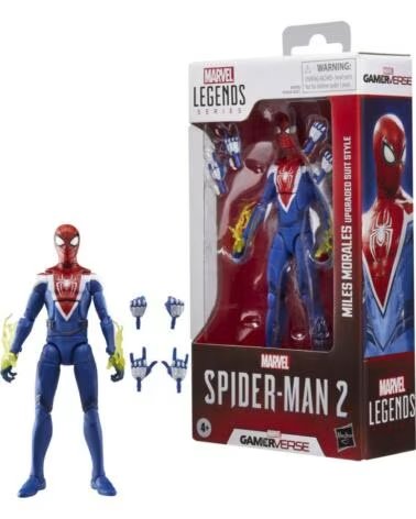 HASBRO Figura marvel legends series spider - man 2 miles morales upgraded suit style