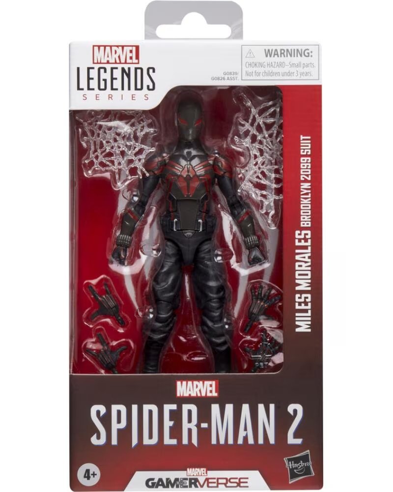 HASBRO Figura marvel legends series spider - man 2 miles morales brooklyn 2099 suit