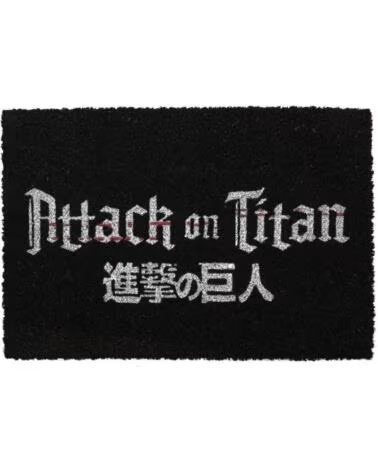 SD TOYS Felpudo 60x40 cm logo attack on titan