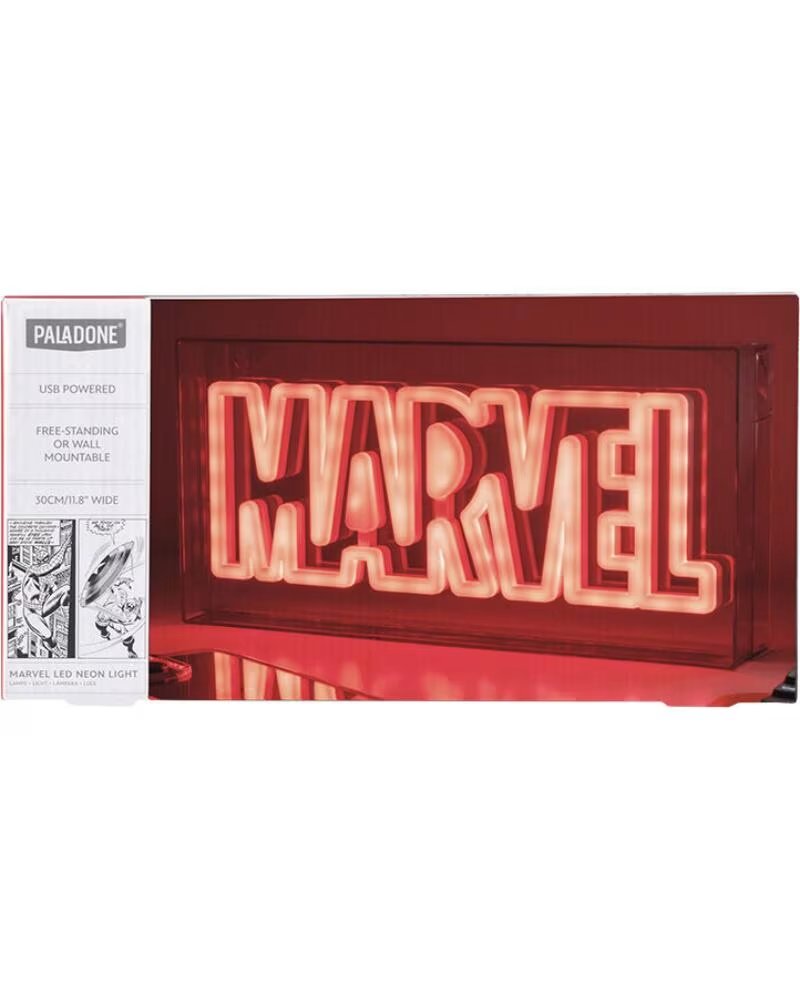 PALADONE Lampara marvel logo led neon light
