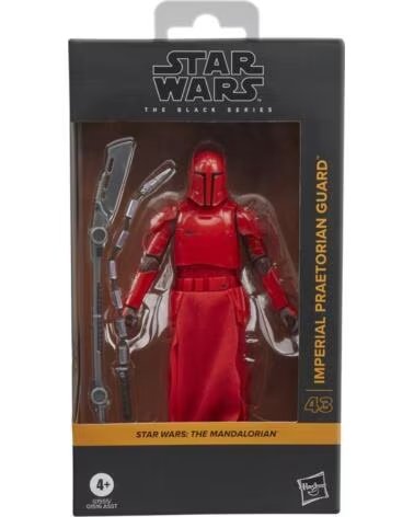 HASBRO Figura star wars the mandalorian the black series imperial praetorian guard