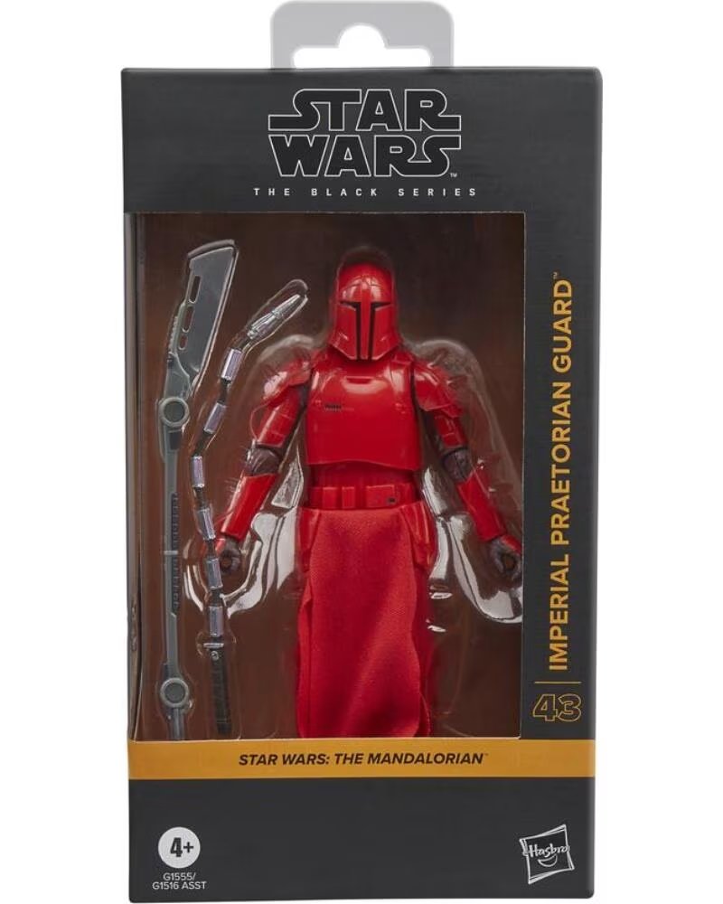 HASBRO Figura star wars the mandalorian the black series imperial praetorian guard