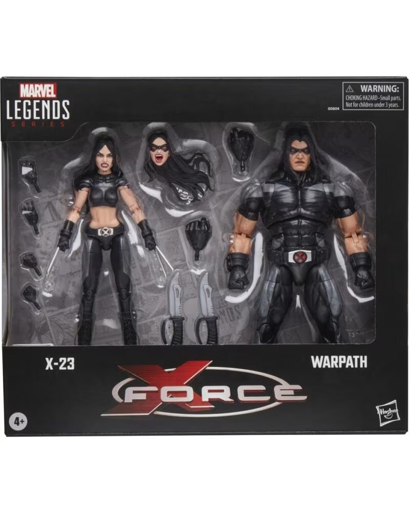 HASBRO Figura marvel legends series x foce x - 23 warpath
