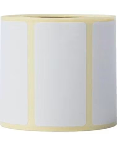 BROTHER Pack 12 rollos etiquetas 51x26mm 60mm diametro 5bde1j026051060 500 etiquetas rollo