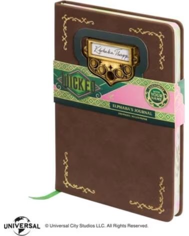 THE NOBLE COLLECTION Libreta wicked el diario de elphaba