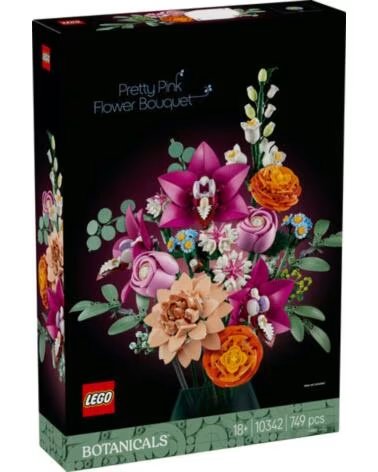 LEGO ramo de flores fantasia en rosa