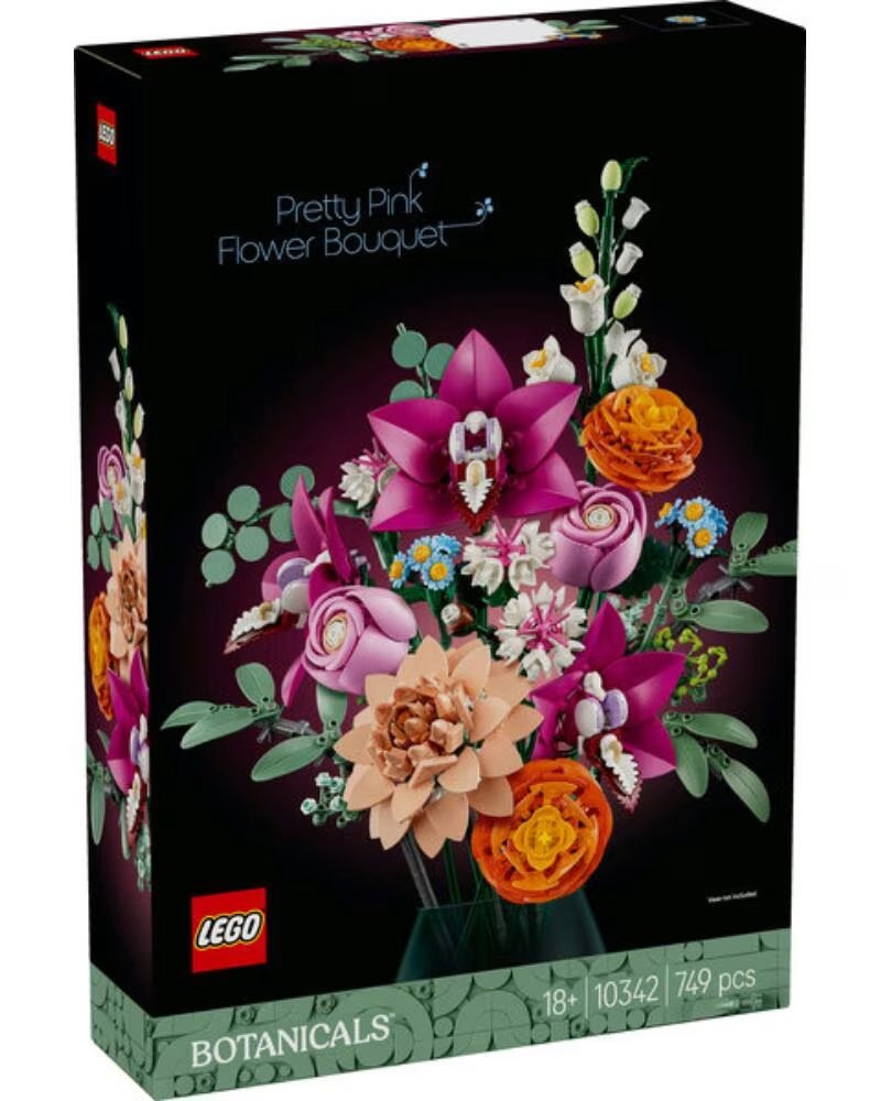 LEGO ramo de flores fantasia en rosa