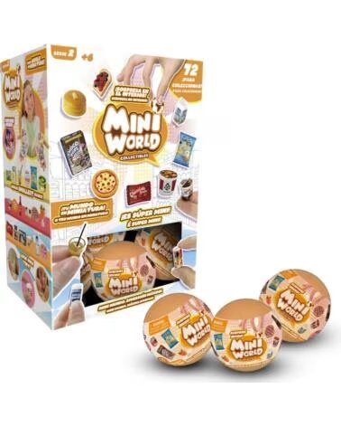 BIZAK Mini world kit esencial capsula sorpresa unidad