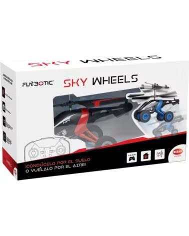 BIZAK Helicoptero radio control flybotic sky wheels 1 unidad aleatoria
