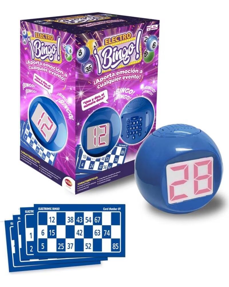 BIZAK Juego de mesa electrobingo