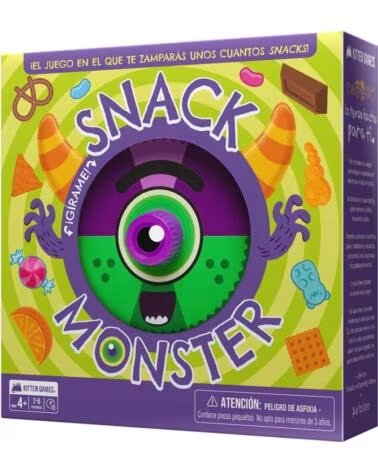 ASMODEE Juego de mesa snack monster