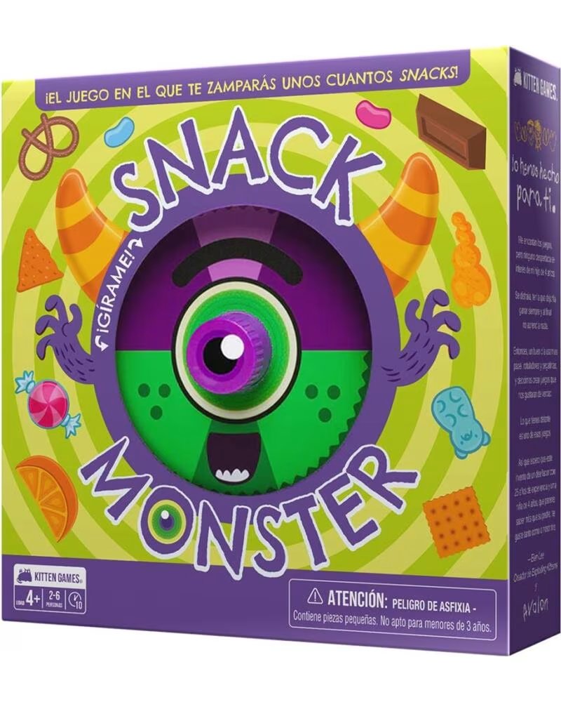 ASMODEE Juego de mesa snack monster