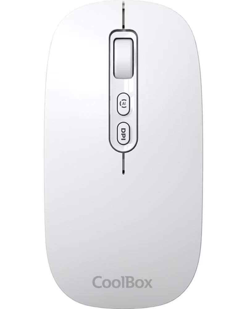 COOLBOX Mouse raton ia w02 blanco 1600 dpi inalambrico rfbt