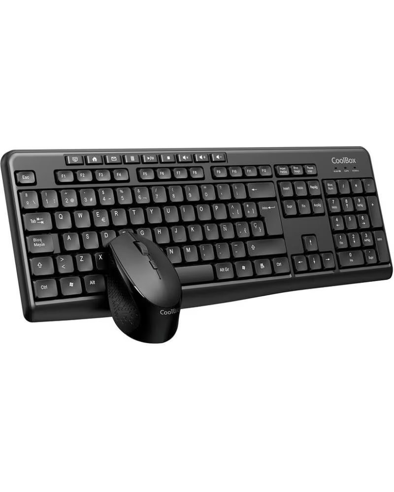 COOLBOX Kit Teclado MM Raton Inalambrico