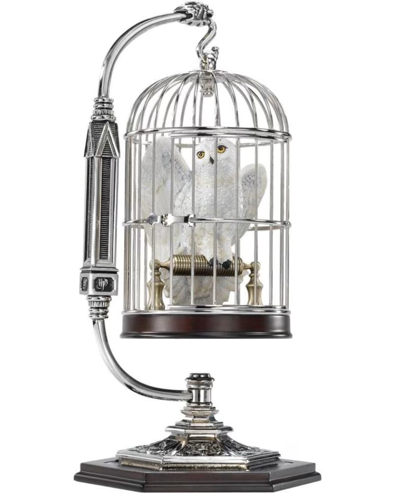 THE NOBLE COLLECTION Figura en miniatura harry potter hedwig en jaula