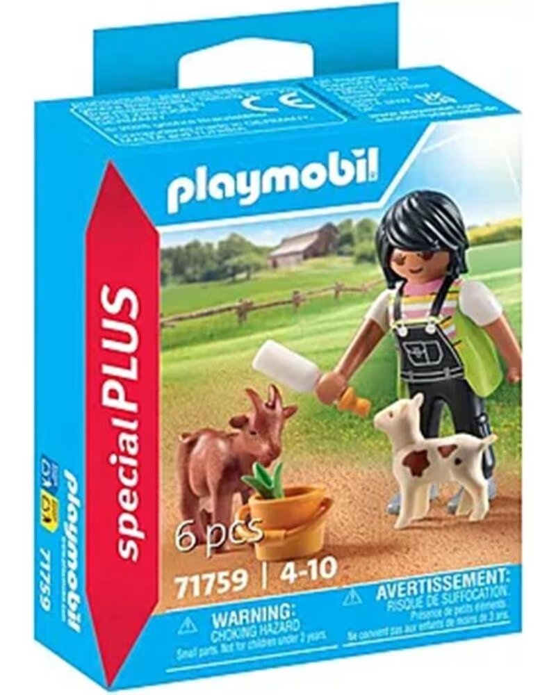 PLAYMOBIL - mujer con cabras