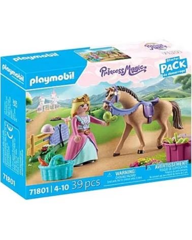 PLAYMOBIL - starter pack princesa con caballo