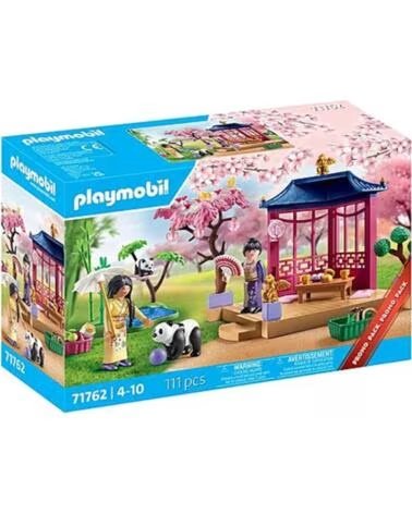 PLAYMOBIL - jardin asiatico con panda