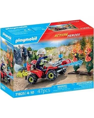 PLAYMOBIL - quad de bomberos