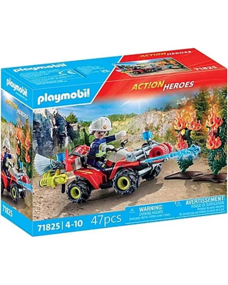 PLAYMOBIL - quad de bomberos