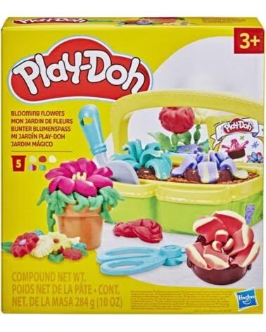 HASBRO Juego play - doh blooming flowers