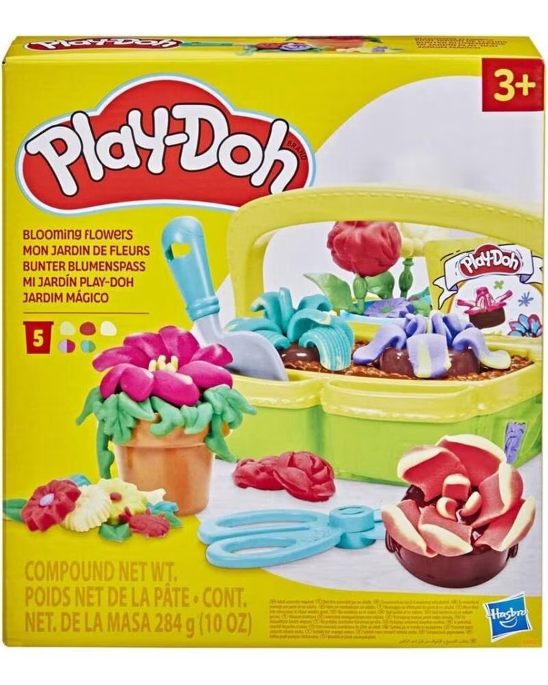 HASBRO Juego play - doh blooming flowers