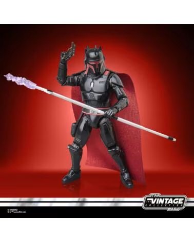 HASBRO Figura star wars the vintage collection the mandalorian moff gideon dark trooper armor