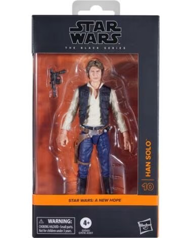 HASBRO Figura star wars the black series a new hope han solo