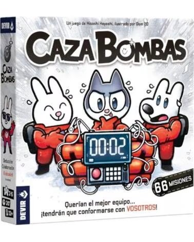 DEVIR Juego de mesa caza bombas