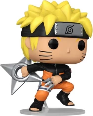 FUNKO pop animacion naruto shippuden naruto uzumaki con shuriken