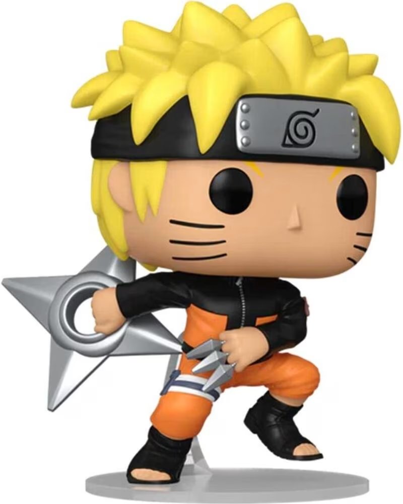 FUNKO pop animacion naruto shippuden naruto uzumaki con shuriken