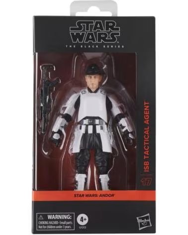 HASBRO Figura star wars the black series andor isb tactical agent