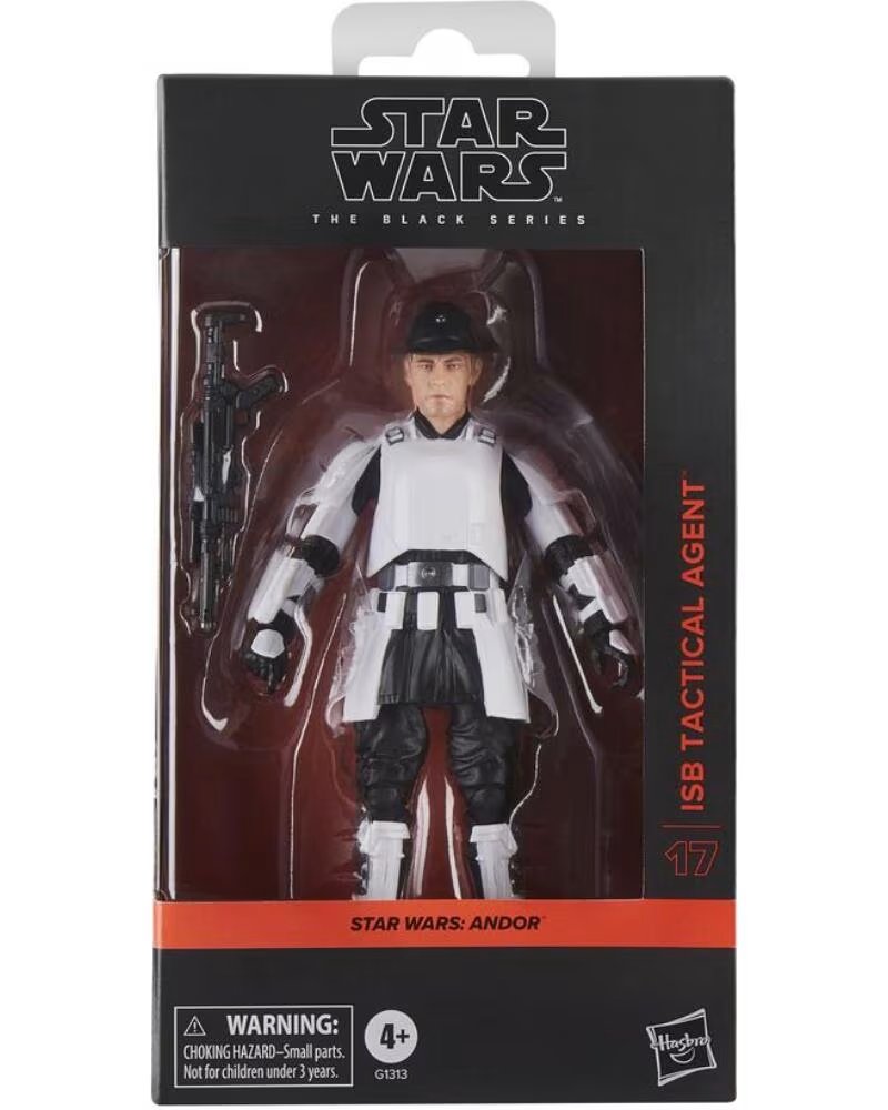 HASBRO Figura star wars the black series andor isb tactical agent