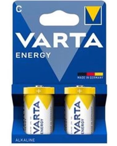 VARTA Blister pilas alcalinas energy lr14 c - 2 pilas