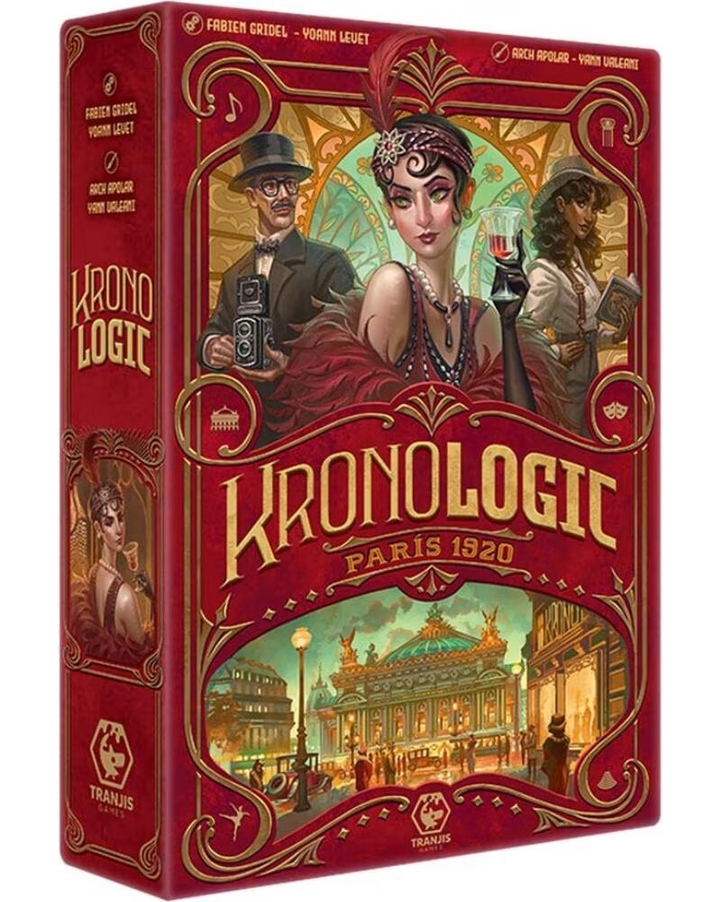 TRANJIS GAMES SL Juego de mesa kronologic paris 1920