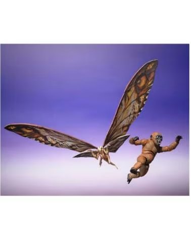 TAMASHII NATIONS FIGURINE SUKO & MOTHRA GODZILLA X KONG THE NEW EMPIRE SH MONSTERARTS