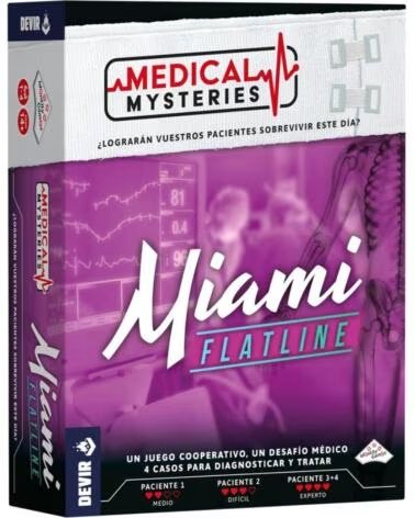 DEVIR Juego de mesa medical mysteries miami