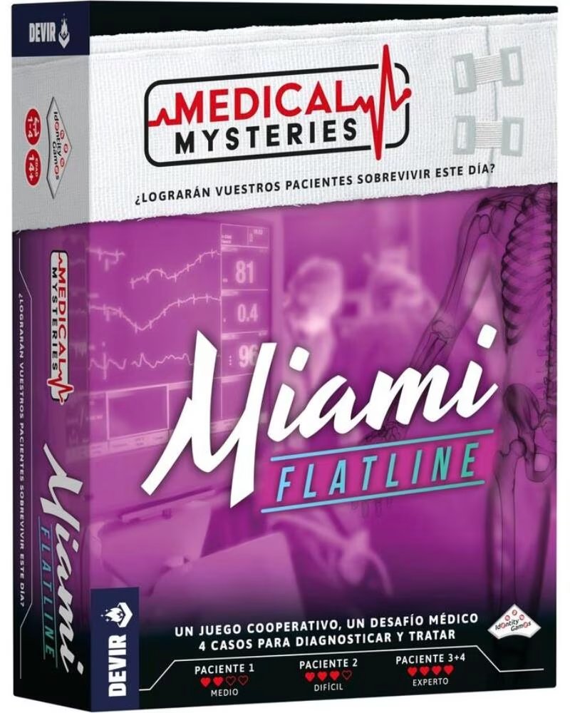 DEVIR Juego de mesa medical mysteries miami