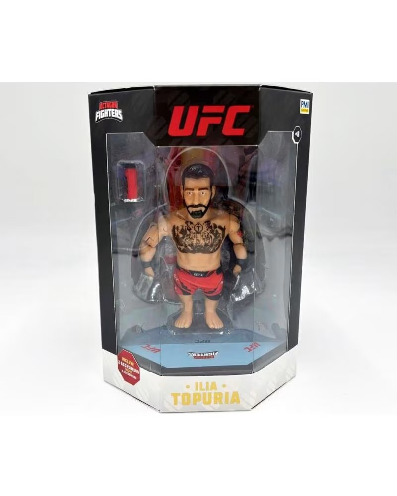 BIZAK Ufc leyendas maxi figura articulada accesorios surtido - ilia topuria