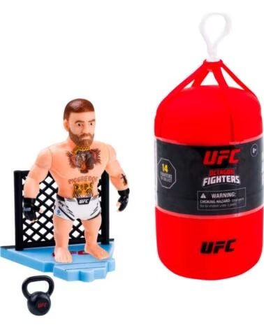 BIZAK UFC PUNCHING BAG FIGURA ARTICULADA 7,5 CM SET LUCHA 1 UNIDAD ALEATORIA