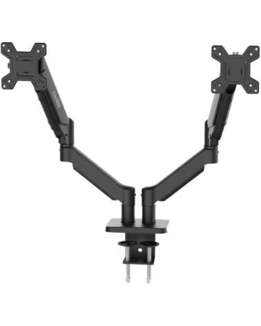 COOLBOX Soporte 2 monitores hasta 32 pulgadas abrazadera articulado