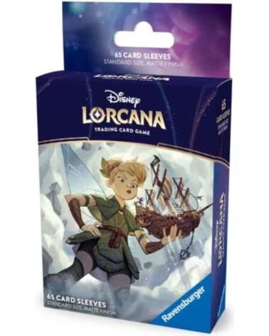 RAVENSBURGER Fundas de cartas disney lorcana tinker bell 65