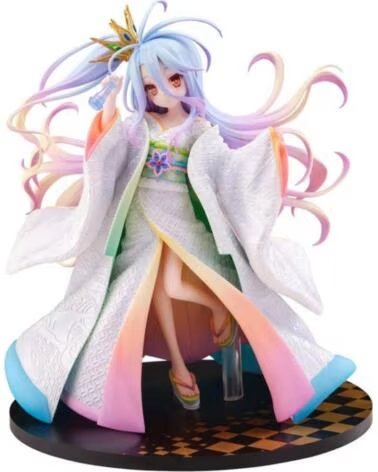 GOOD SMILE COMPANY Figura no game no life 1 - 7 scale shiro shiromuku 22 5cm