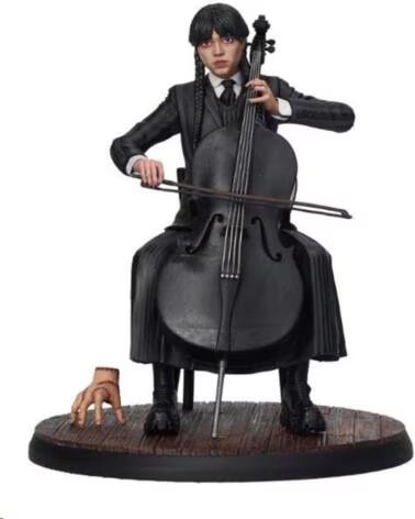 SD TOYS Figura wednesday miercoles violonchelo 15cm