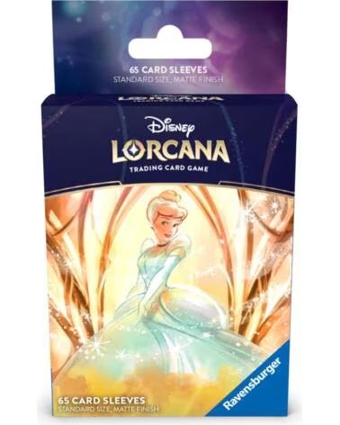 RAVENSBURGER Fundas de cartas disney lorcana cinderella 65