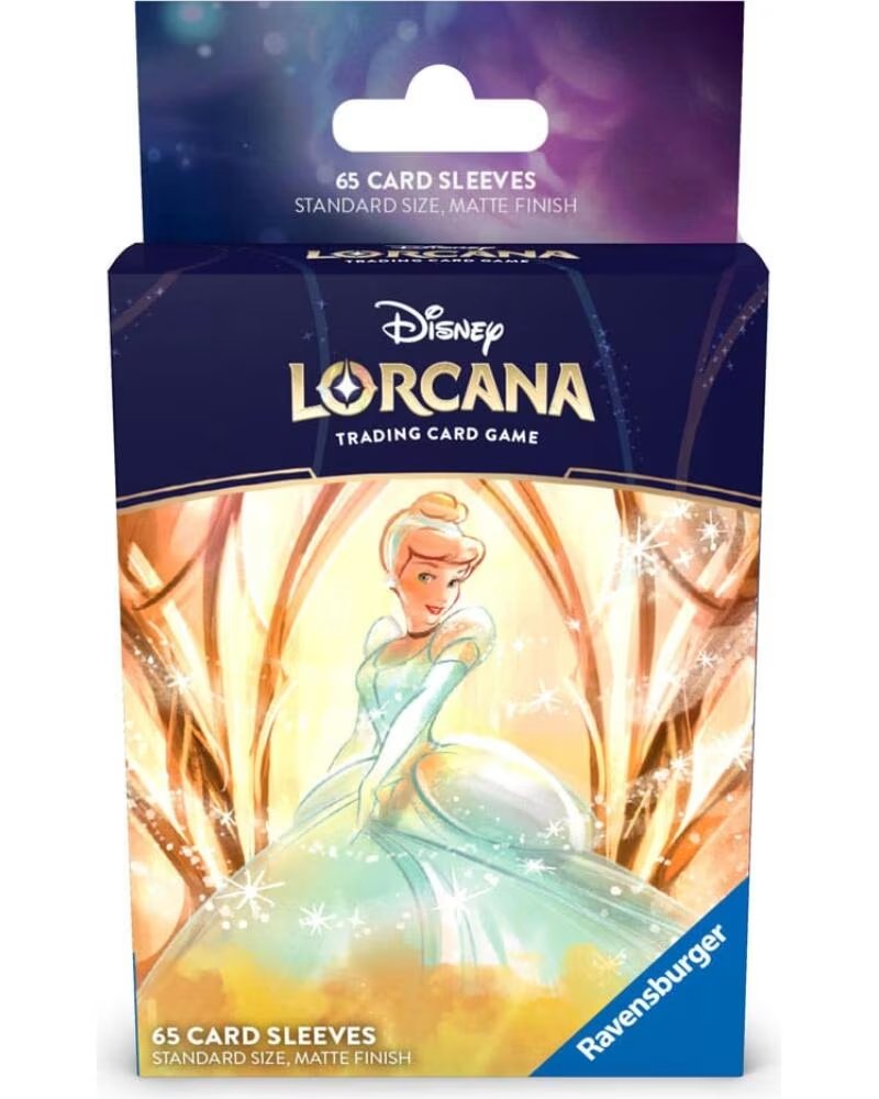 RAVENSBURGER Fundas de cartas disney lorcana cinderella 65