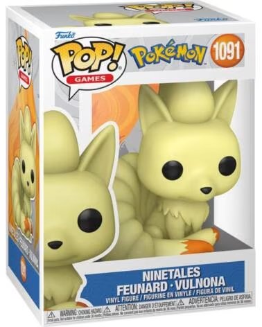 FUNKO pop pokemon ninetales