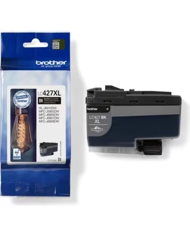 BROTHER Cartucho de Tinta Original LC-427 XL Alta Capacidad- Negro