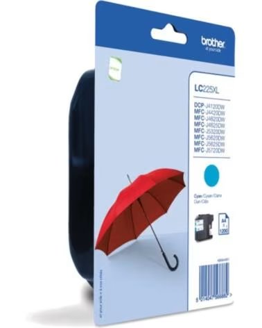 BROTHER Cartucho tinta canon lc225xlcbp cian