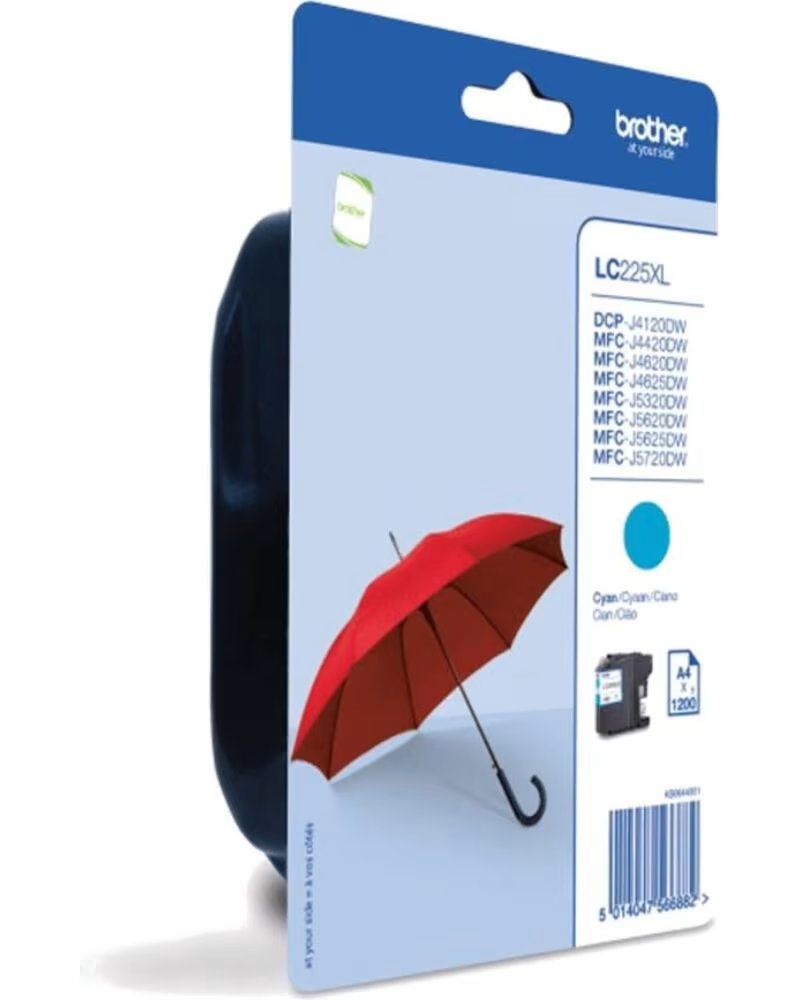 BROTHER Cartucho tinta canon lc225xlcbp cian
